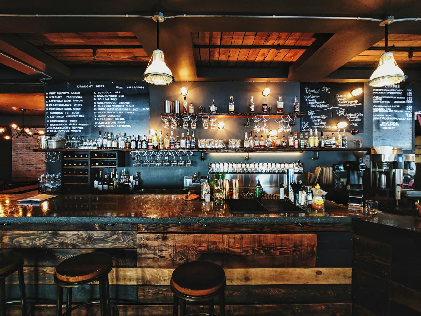 The bar